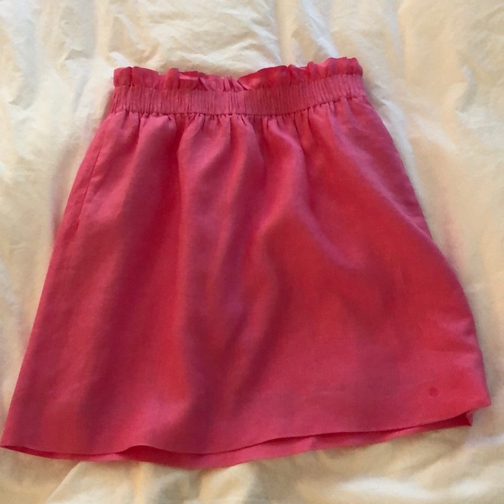 JCrew linen skirt